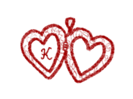 An illustration of a heart locket