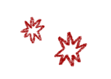 An illustration of 2 sparkles