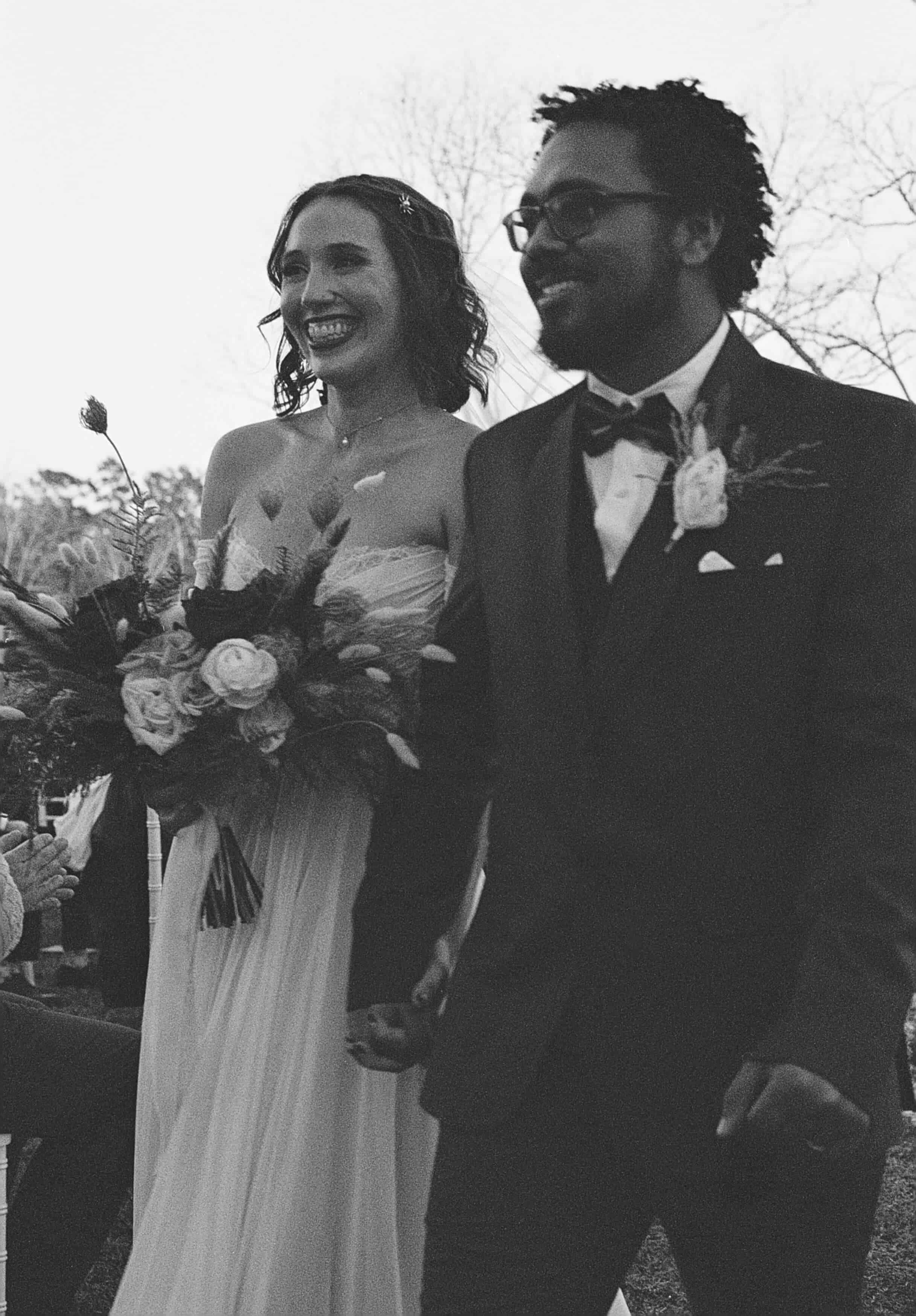 Kendall and Jaylin on their wedding day